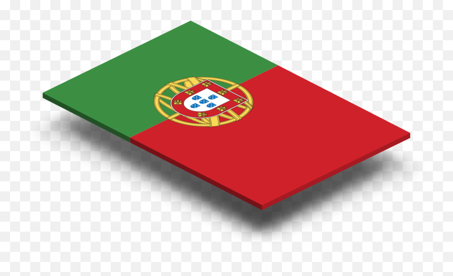 Portugal Flag In Rich Quality - Flag Is Half Red And Half Green Emoji,Emoji Flag With Red Blue Gold And Emblem In Middkle