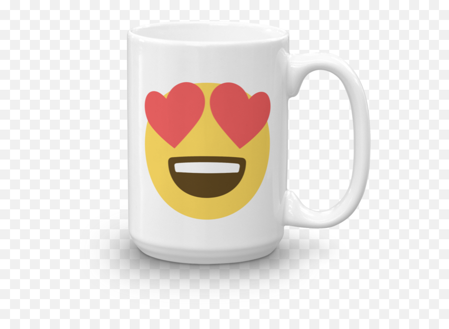 Download Emojione Heart Eyes Emoji Mug - World Most Tired Somewhere Between Tupac And Proverbs 31,Heart Eyes Emoji