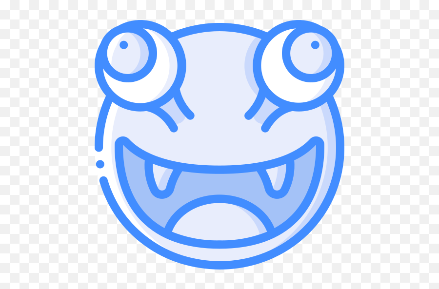 Goofy - Happy Emoji,Goofy Emoticon