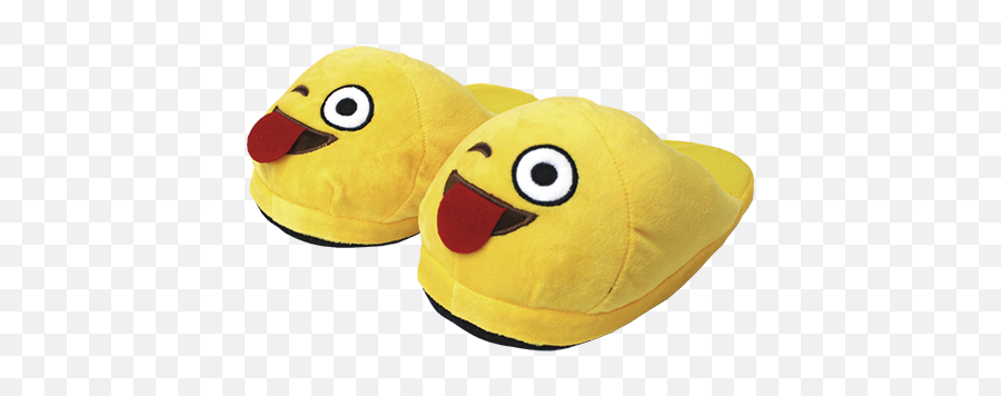 Pantuflas Emoji Guiño Feliz - Soft,Pasteles De Emojis