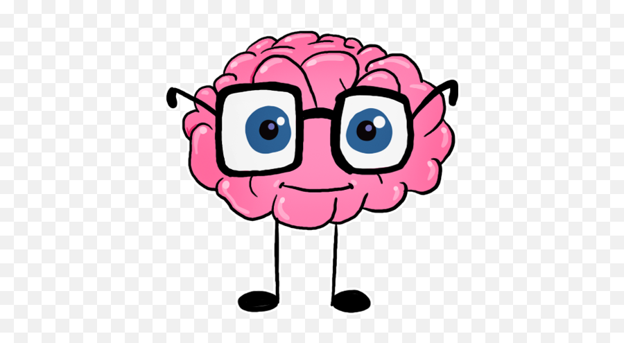 Brain Thought Drawing Clip Art - Brain Cartoon Png Emoji,Disturbed Emotion Clip Art