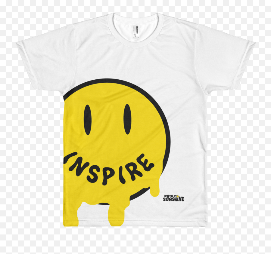 Inspire U2013 Inspire By Sunshine - Short Sleeve Emoji,Melting Emoticon Facebook