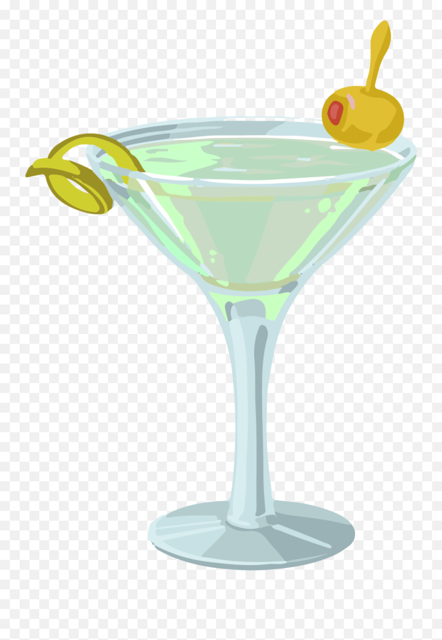 Cocktails - Martini Glass Emoji,What Is The Three Emojis For Margarita