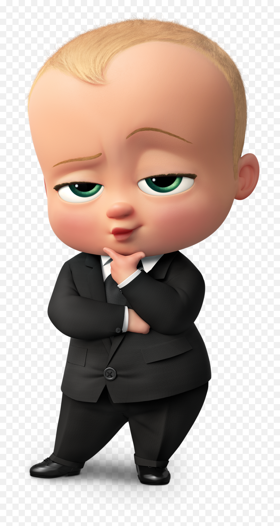 Download Infant Big Boss Animation Baby The Film Clipart Png - Boss Baby Hd Emoji,Dreamworks Face Emoticon