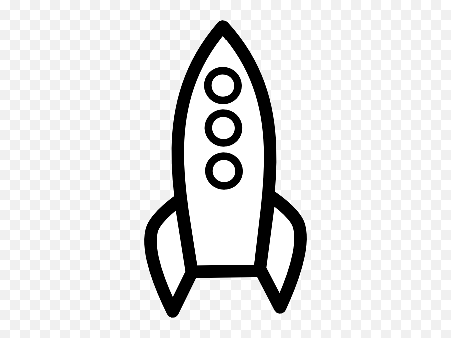 Rocket Outline Images - Rocket Ship Clipart Black And White Emoji,Rocket Emoticon Black