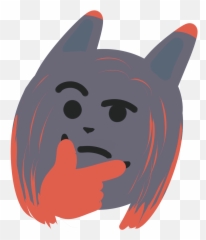 Pondertwitter - Fictional Character Emoji,Pondering Emoji