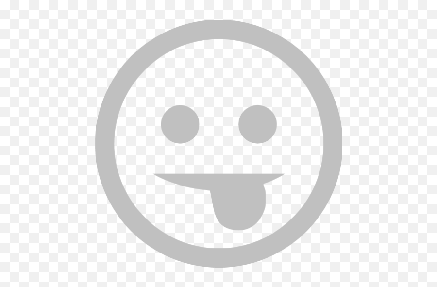 Silver Tongue Icon - Free Silver Emoticon Icons Emoji,Video Emoticon Tongue Out Raspberry
