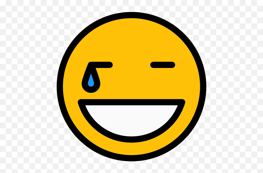 Free Icon Laughing Emoji,Laughter Emoticon Black Background