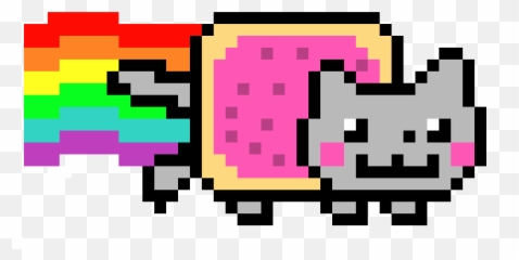 Nyan Cat Pixel Art Maker Emoji,Nyan Cat Emoticon Dowload