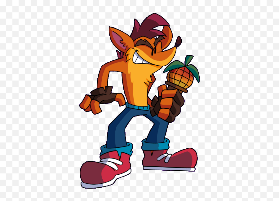 Friday Night Wumpinu0027 Vs Crash Bandicoot - Misc Ak1 Mugen Emoji,Emoji That Crashes Phone