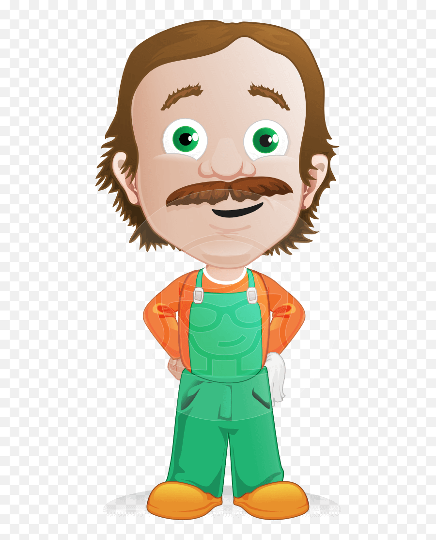 Builder Man Cartoon Vector Character Graphicmama Emoji,Confussed Emotions