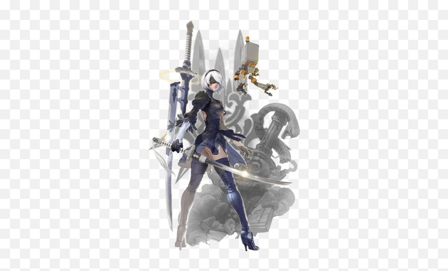 Other Emotions Pantheon - 2b Soul Calibur Render Emoji,Koro Sensei Emotions