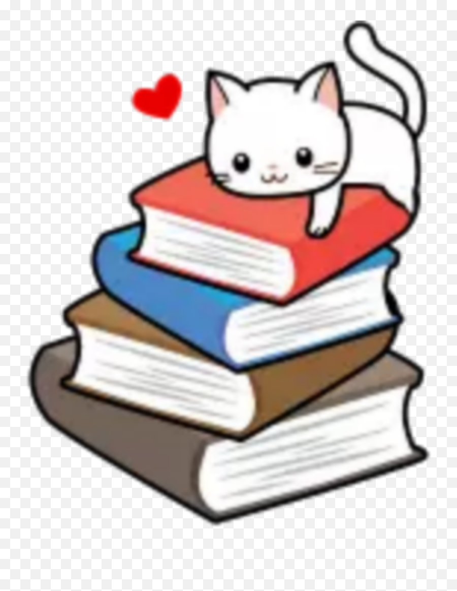 Book Sticker Challenge On Picsart Emoji,Stack Of Books Emoji