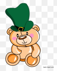 Free Saint Patricku0027s Day Clip Art Images And Graphics - Teddy Bear Saint Patricks Day Emoji,St Patrick's Day Emoji