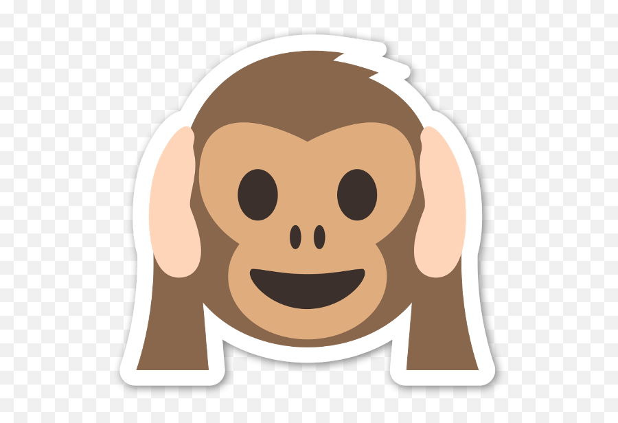 Pegatinas De Emojione - Stickerapp 3 Wise Monkey Png,Emoji Mono