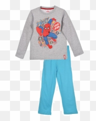 Tjek Denne Seje Spiderman Pyjamas - Long Sleeve Emoji,Emoji Pyjamas