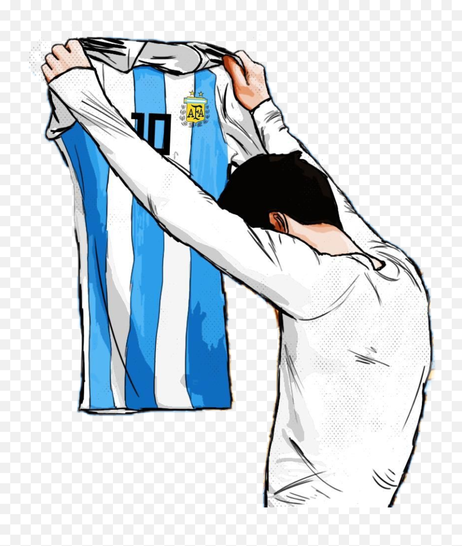 The Most Edited - Messi Simple Pencil Drawing Emoji,Roger Emoji Shirt