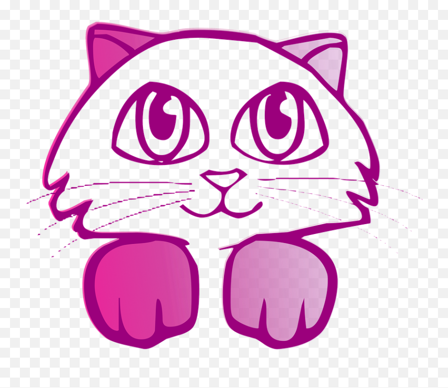 Kitty - Katze Bild Comic Free Emoji,Understanding Cats Emotions