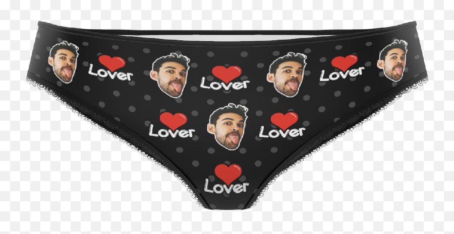 Custom Face Colorful Ladies Panties - For Teen Emoji,Underwear Emoji