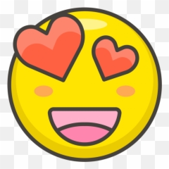 Smiling Face With Heart Eyes Emoji - Smile Clipart Full Winky Face Emoji Heart Eyes,Eyes Emoji