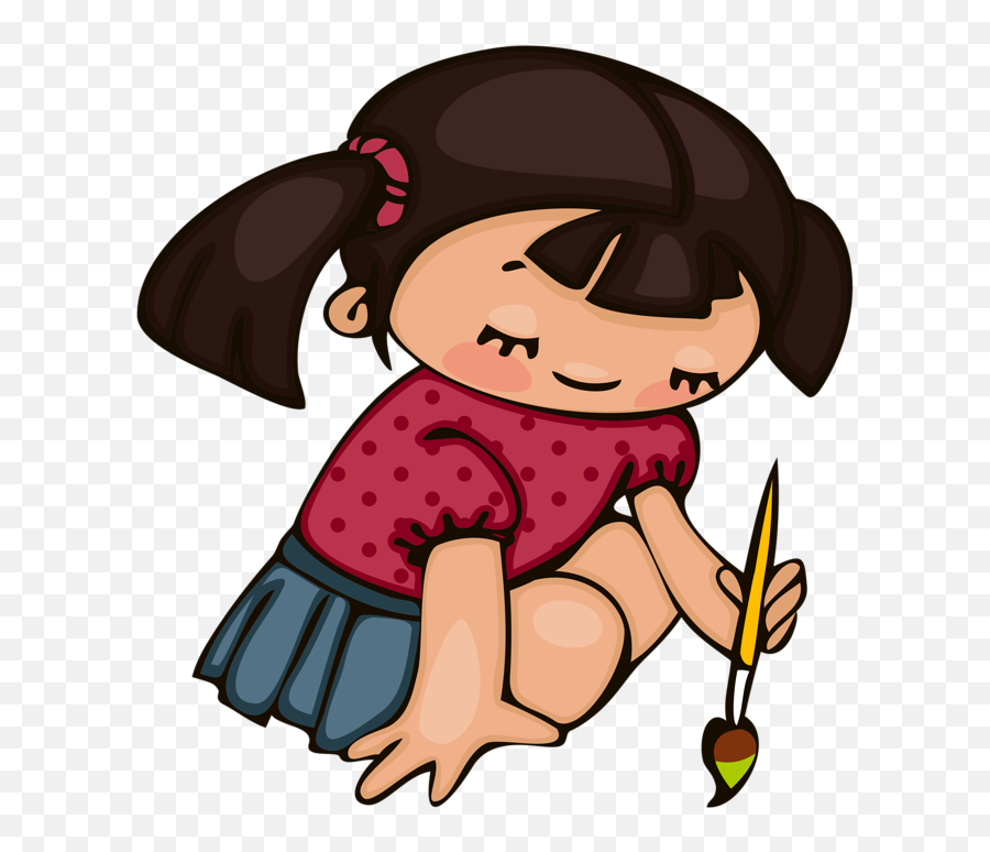 Clip Art Kindergarten Little Girls Drawings Emoji,Girl Walking Emotions Tumblr