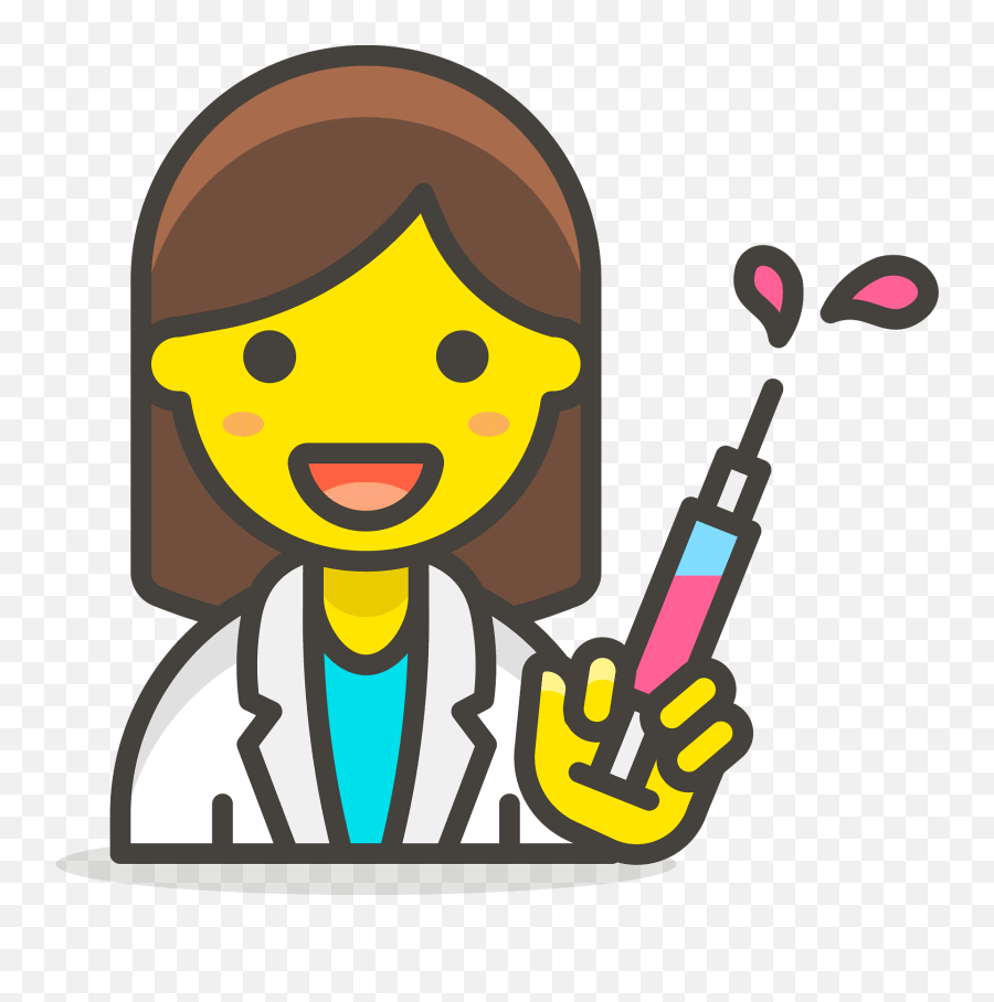 Woman Health Worker Emoji Clipart - Woman Astronaut Icon Png,Nurse Emoji