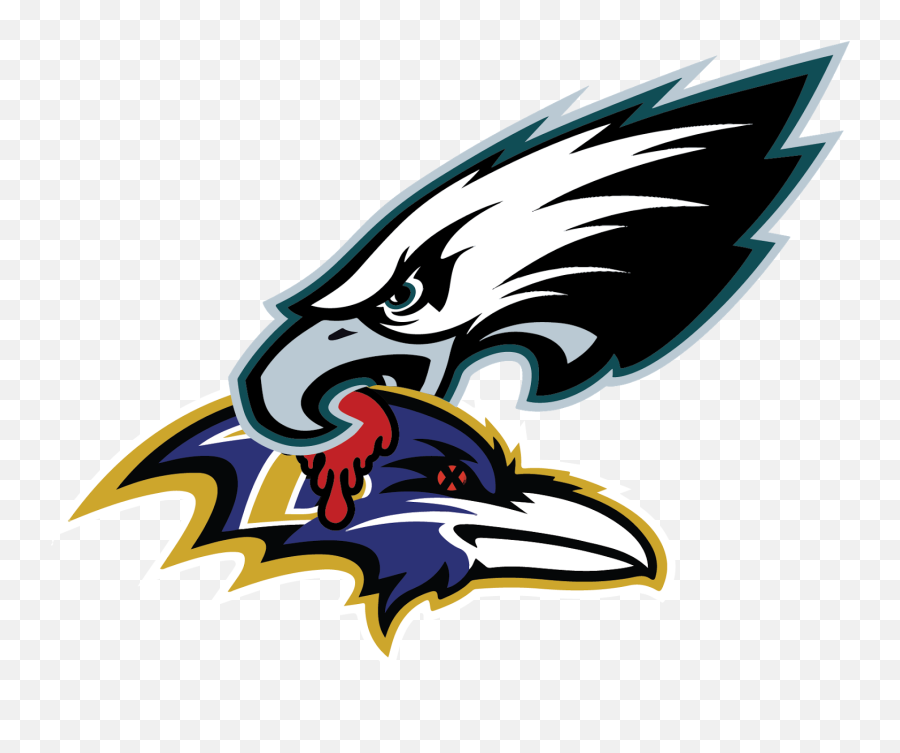 Nfl Philadelphia Eagles Logos - Baltimore Ravens Logo History Emoji,Philadelphia Eagles Emoji
