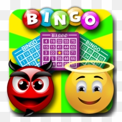 Bingo Good And Evil - Bingo Emoji,Evil Emoticon :)