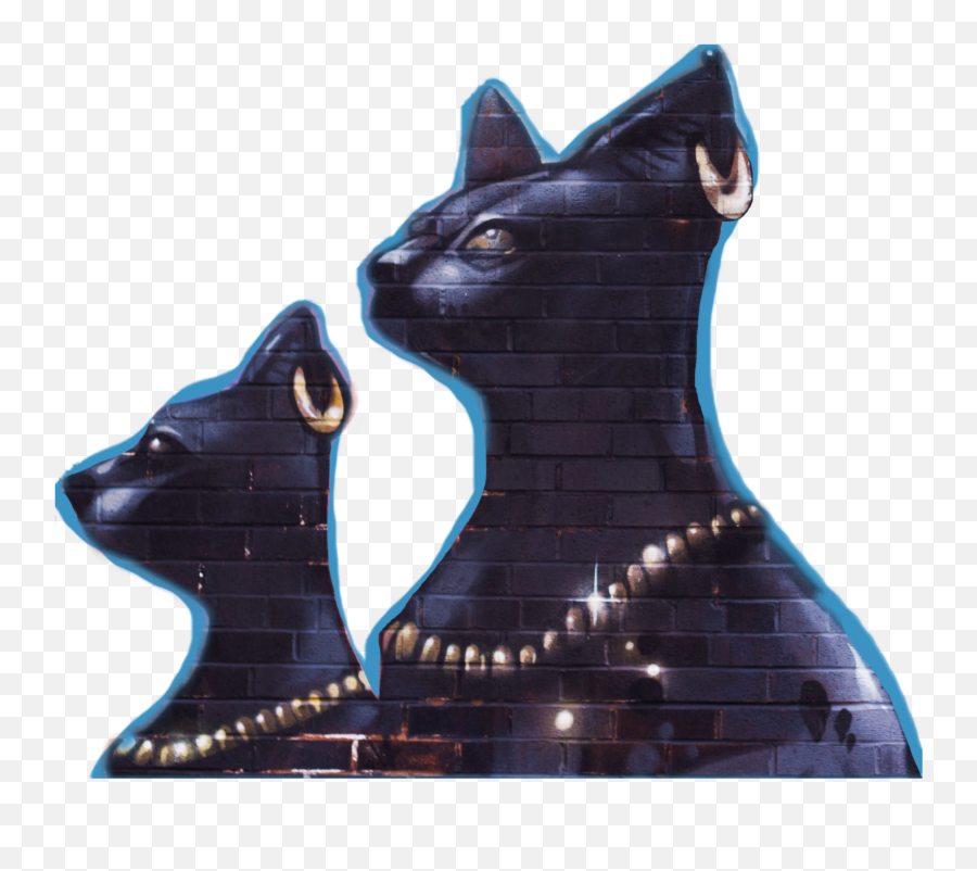 The Most Edited Pagan Picsart - Black Cat Emoji,Downloadable Pagan And Yule Emojis