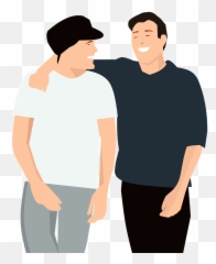 Best Friends Clipart Free Download Transparent Png Creazilla - Male Best Friends Clipart Emoji,Friendship Faces Emoticons
