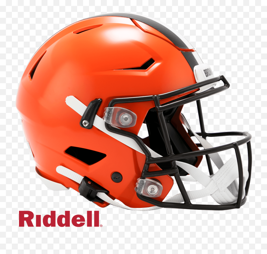 Cleveland Browns Riddell Authentic Flex Speed Nfl Full Size - Nfl Riddell Helmets Emoji,Gators Emoticon Georgia Bulldogs