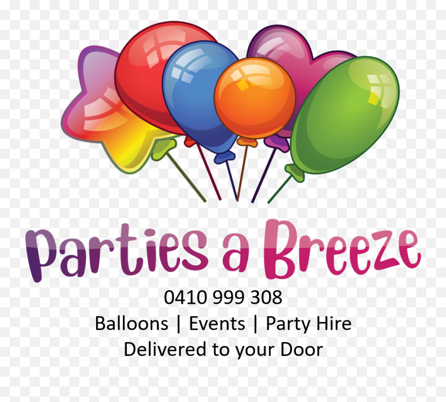 Parties A Breeze Central Coast Balloon Decorators - Balloon Emoji,Congrats Balloon Emoticon