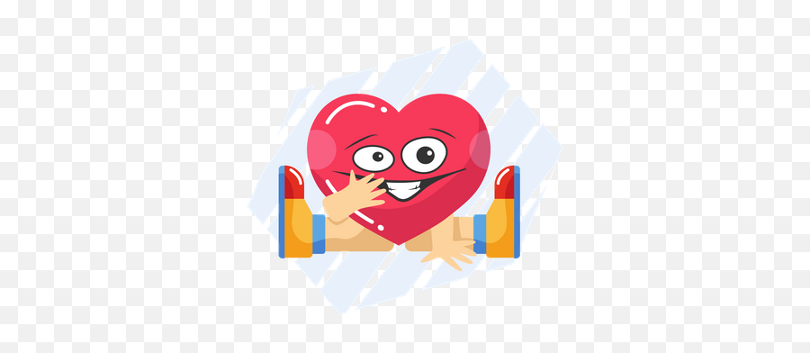 Top 10 Love Symbol Illustrations - Happy Emoji,Korean Finger Heart Emoticon