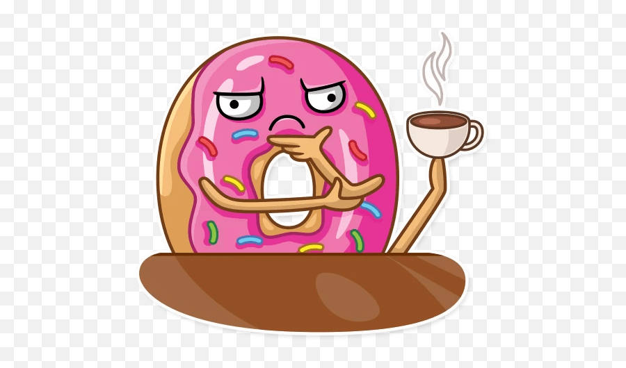 Doughnut Telegram Stickers Emoji,