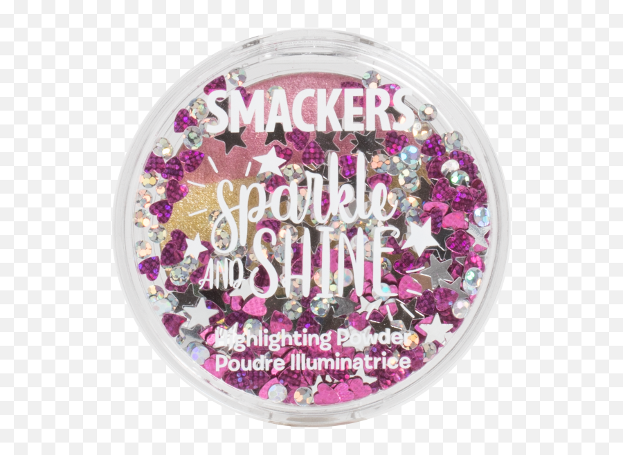 Smackers Sparkle And Shine - Rainbow Glow Lip Smacker Girly Emoji,Purple Shimmer Emoji