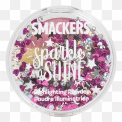 Smackers Sparkle And Shine - Rainbow Glow Lip Smacker Girly Emoji,Purple Shimmer Emoji