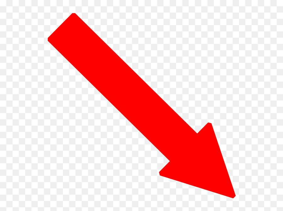Red Arrow Diagnol - Clip Art Red Arrows Emoji,Red Arrow Emoji
