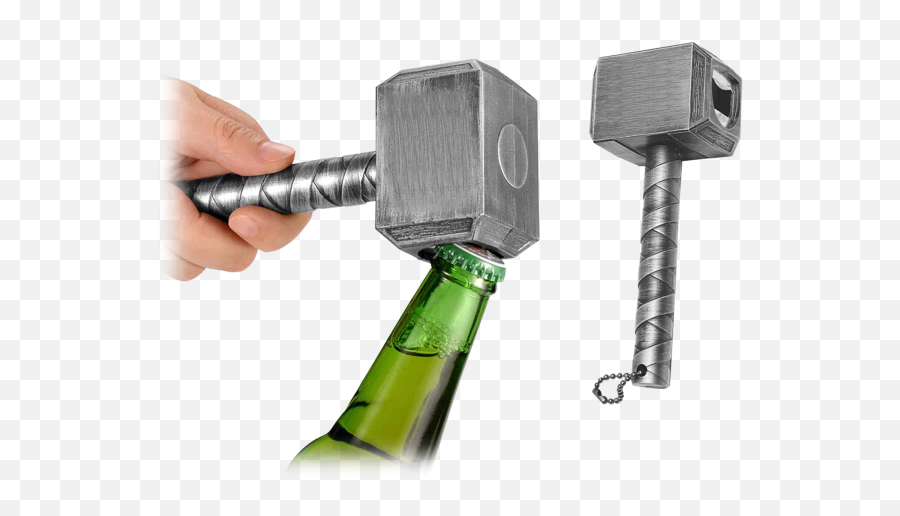 Thor Hammer Mjolnir Inspired Bottle - Thors Hammer Gif Png Emoji,Mjolnir Facebook Emoticon