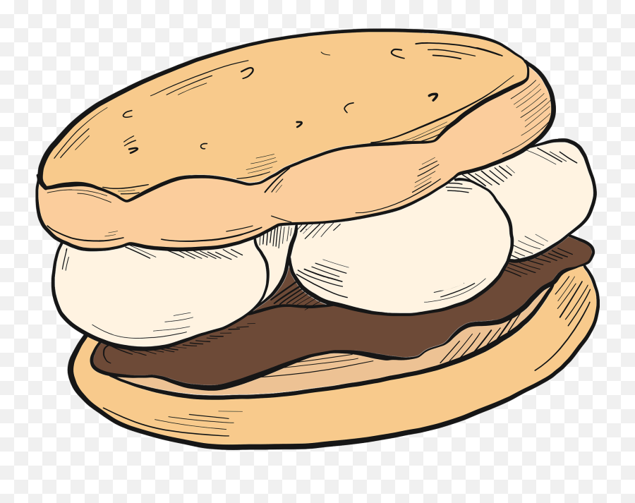 Smore Clipart - Big Emoji,Smores Emoji