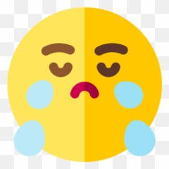 Cry - Free Smileys Icons Dot Emoji,Cry Emoticon For Facebook