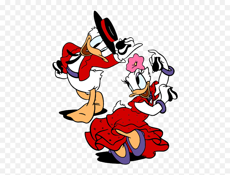 Daisy Clipart Donald Duck Free Download Clipart Pictures - Donald Duck Daisy Dance Emoji,Donald Duck Emoji