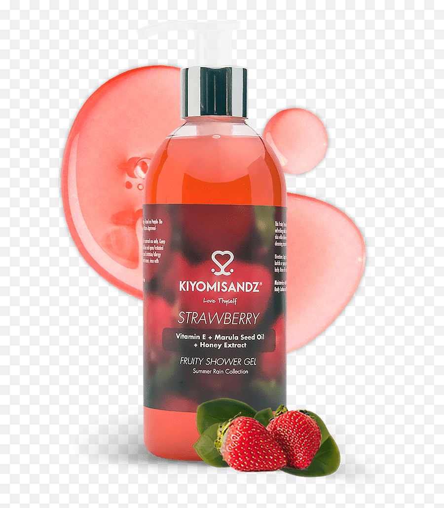 Strawberry Shower Gel U2013 Kiyomisandz Emoji,Strawberry Emotion Extract