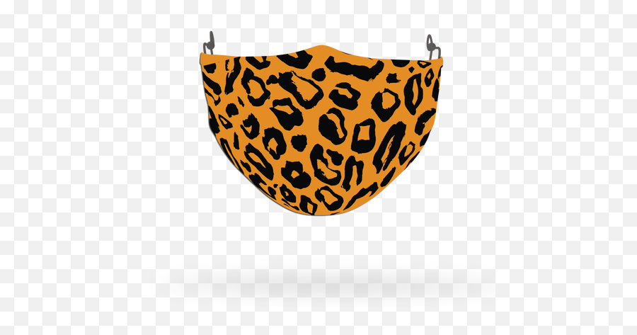 Animal Face Coverings - Animal Skin Face Coverings Custom Emoji,Tiger Emoji Leopard Emoji