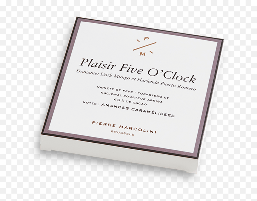 Five Ou0027clock Tablet - Pierre Marcolini Brussels Emoji,Emotion Clock Dyi