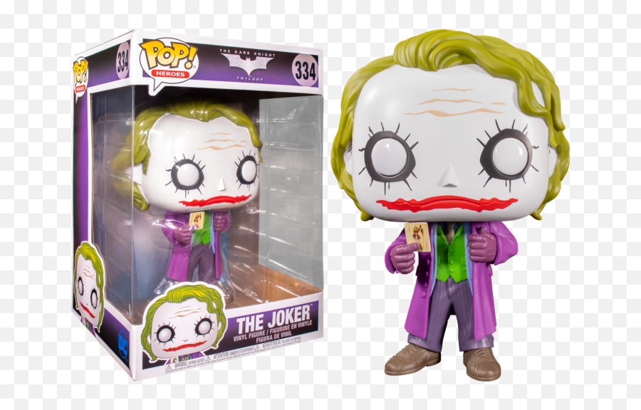 Batman The Dark Knight - The Joker 10 334 Pop Vinyl Figure Emoji,Dark Knight Joker Emotions Knife