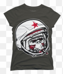 Monkey Womenu0027s T - Shirts Design By Humans Emoji,Mandalorian Helmet Emoji