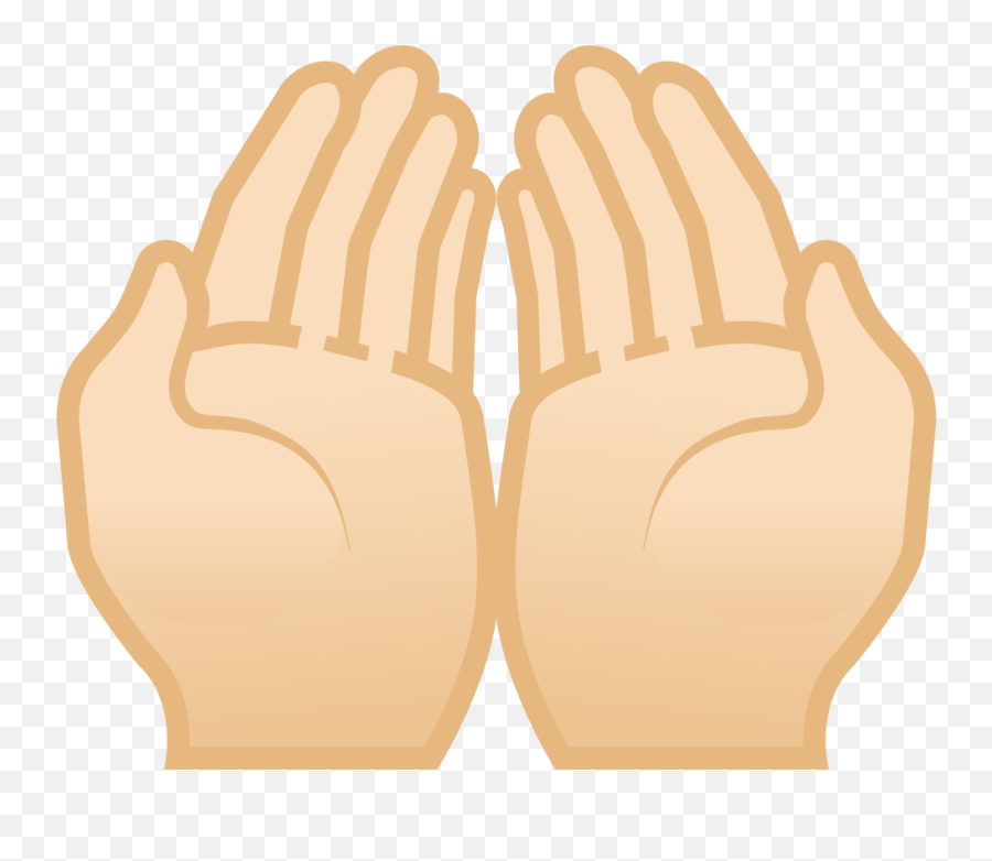 Palms Up Together Light Skin Tone Icon - Meaning Emoji,Fist Up Emoji