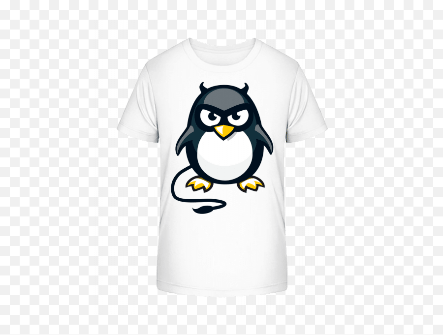Devil Penguin T - Funny Penguins Emoji,Devil Emoji Shirt