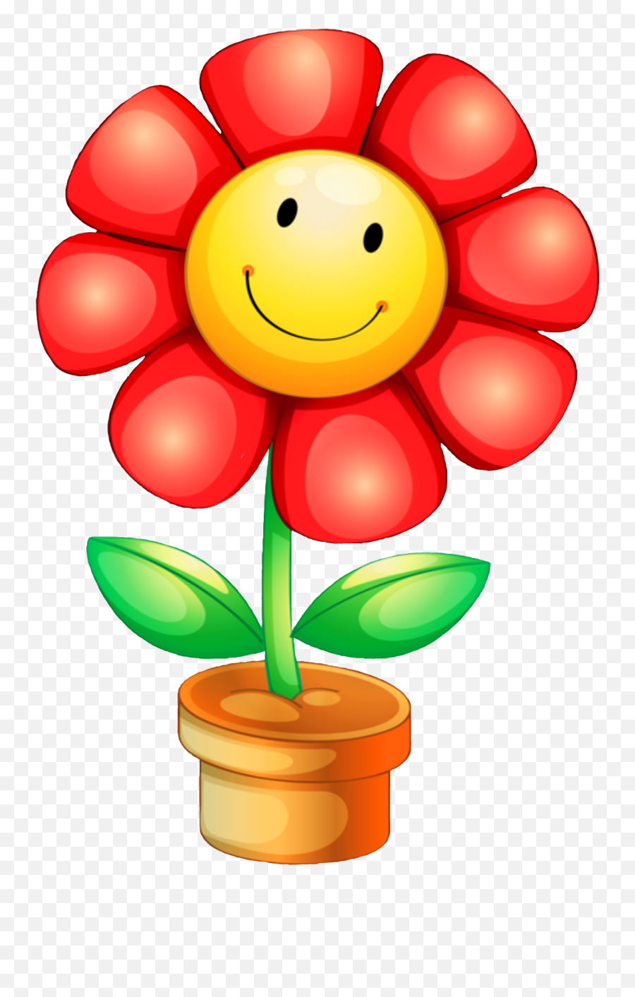 Plants Clipart Emoji Plants Emoji - Cute Cartoon Cute Flower Clipart,Plant Emojis