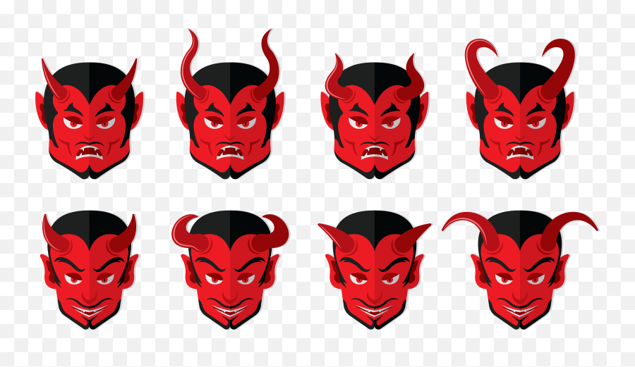 Demon Clipart Devil Costume - Lucifer Horn Emoji,Japanese Demon Emoji